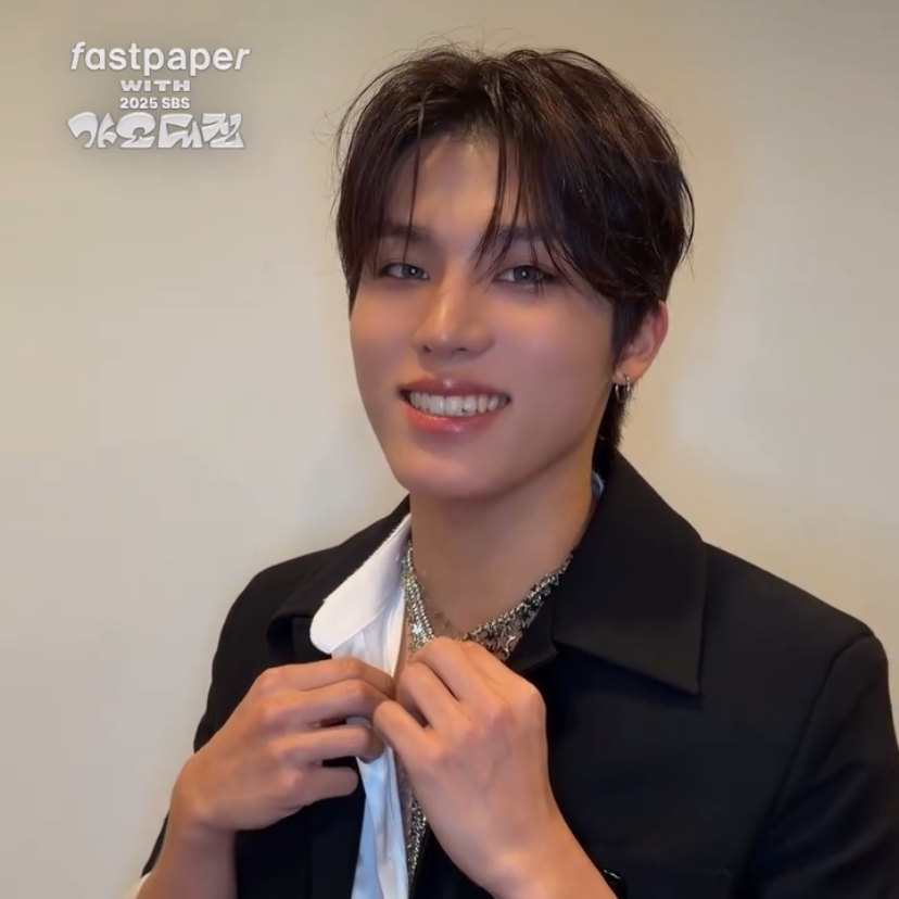 A moment captured by Park Jeongwoo (TREASURE)'s fan