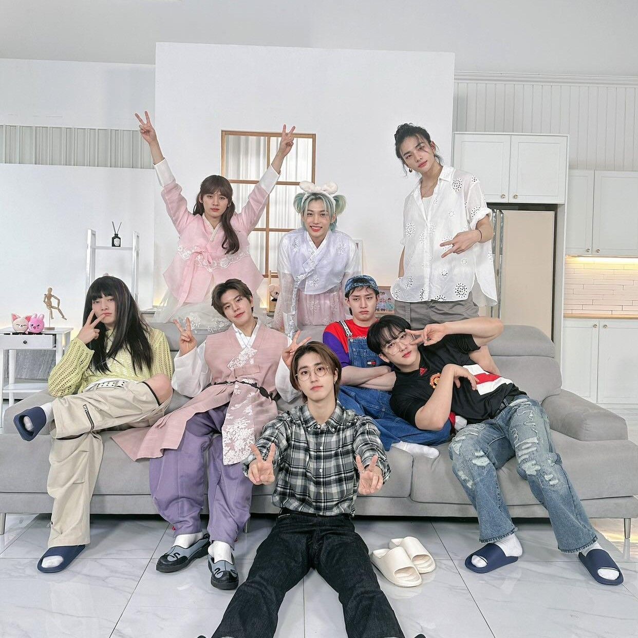 Stray Kids의 비하인드 컷