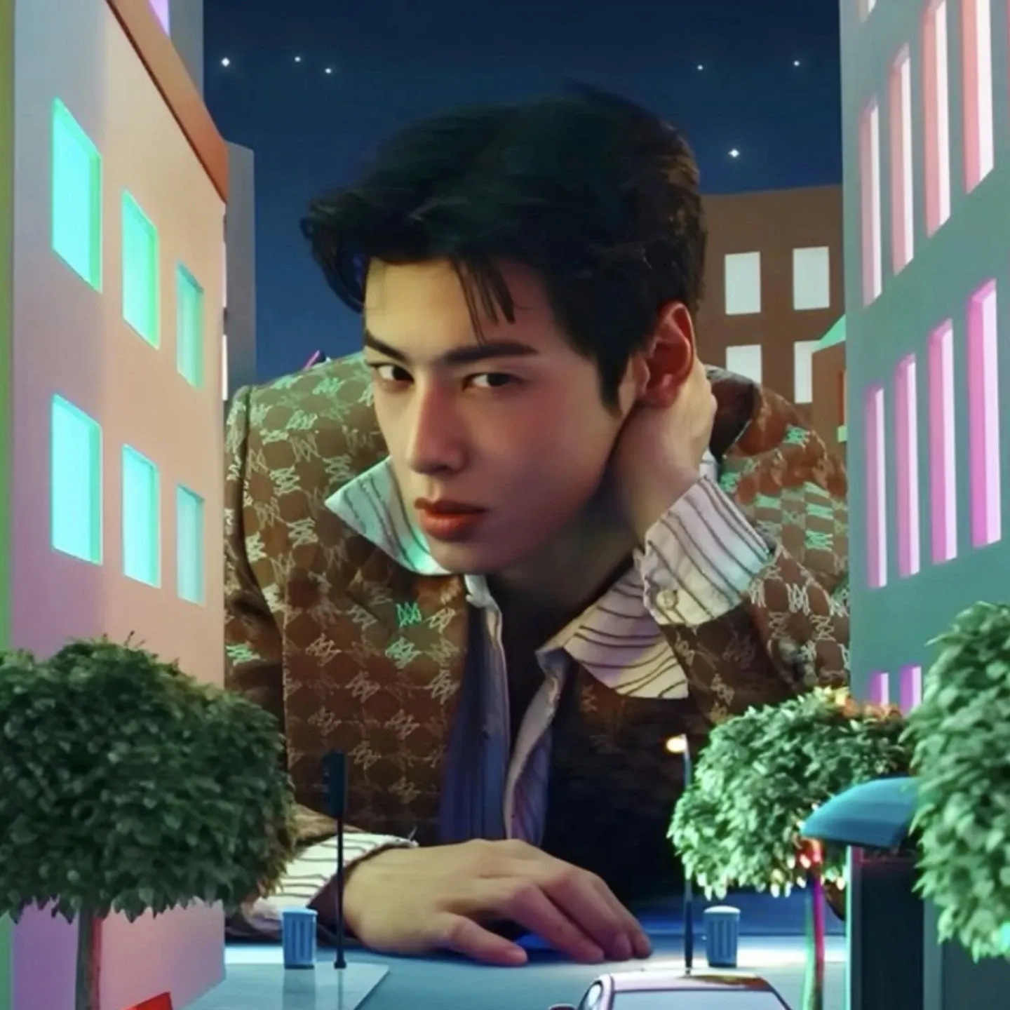 A moment captured by Eunwoo (ASTRO)'s fan