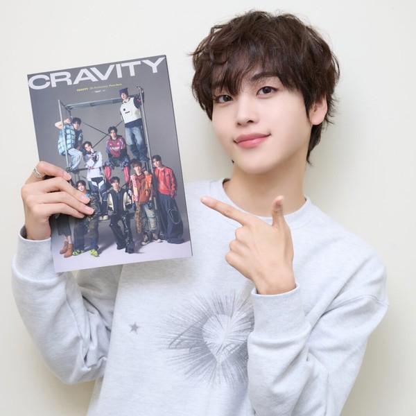 Shining profile picture of Hyeongjun (CRAVITY) on today's Choeaedol