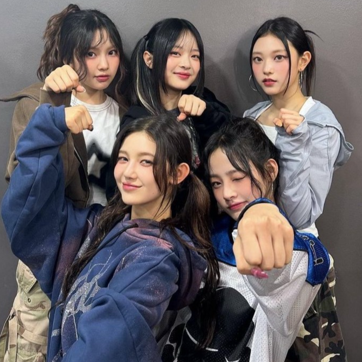 Recent activity shot of NewJeans