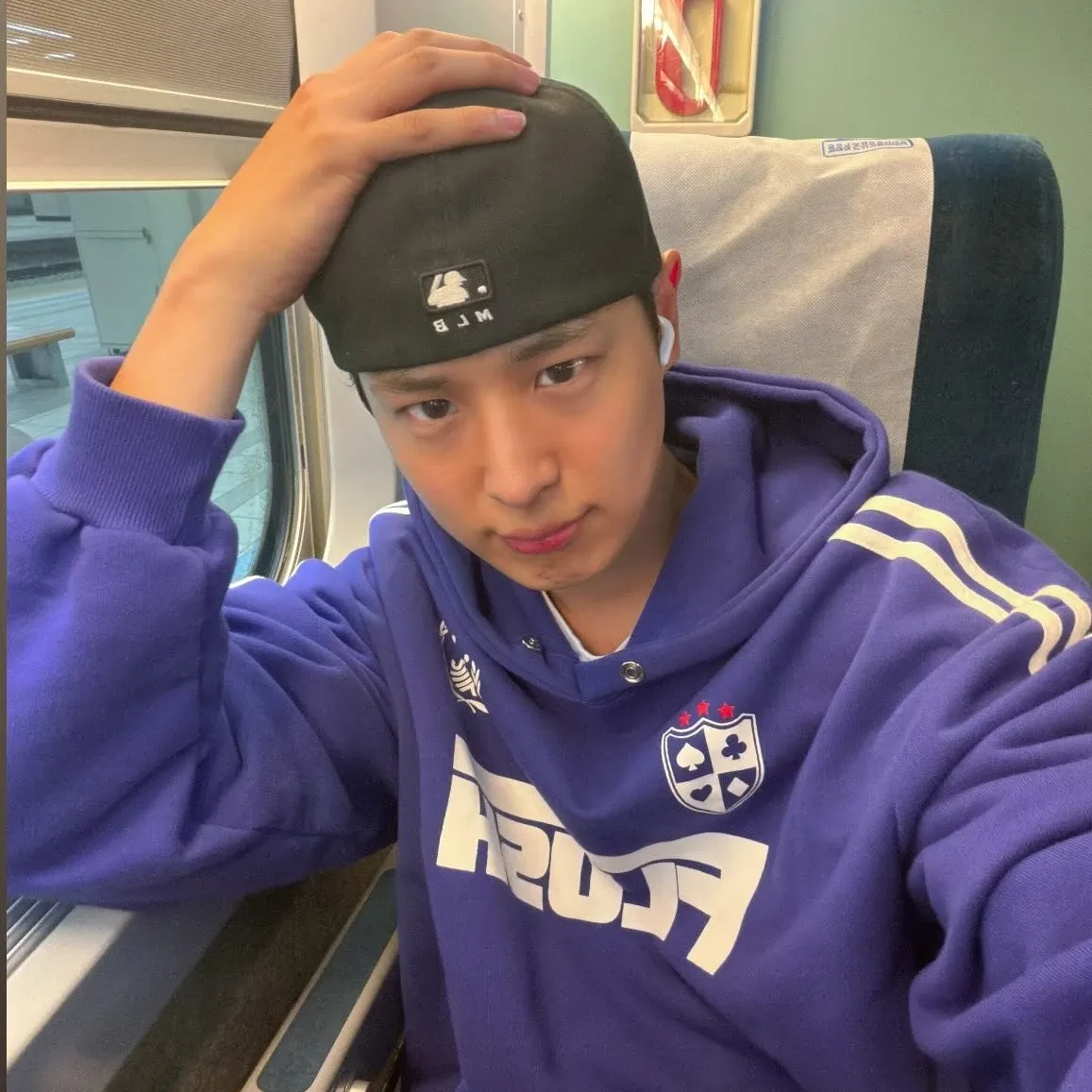 Behind-the-scenes cut of Choi Byungchan