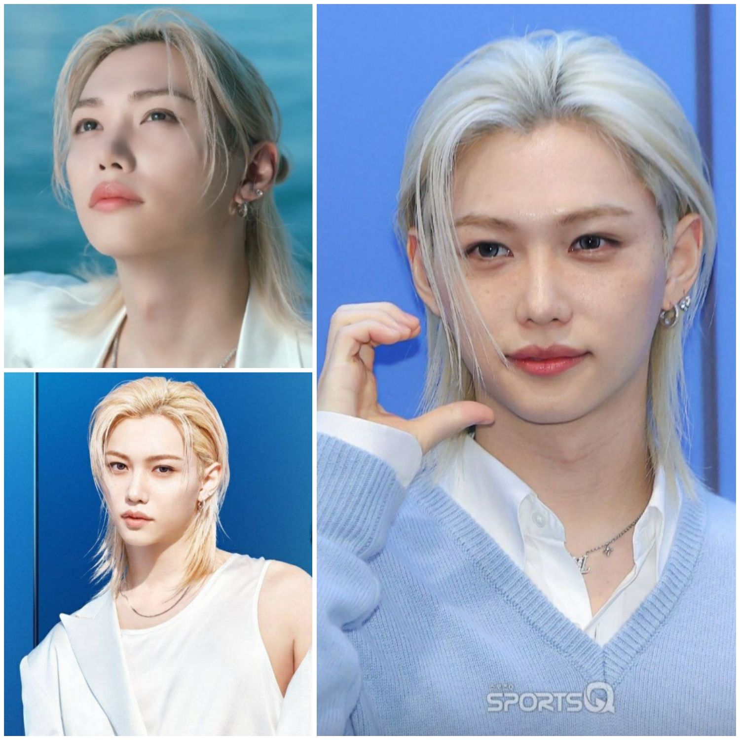 Recent activity shot of Felix (Stray Kids)