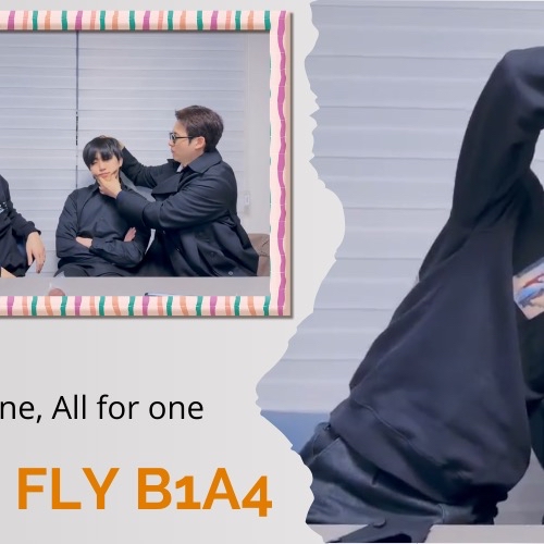 A moment captured by B1A4's fan