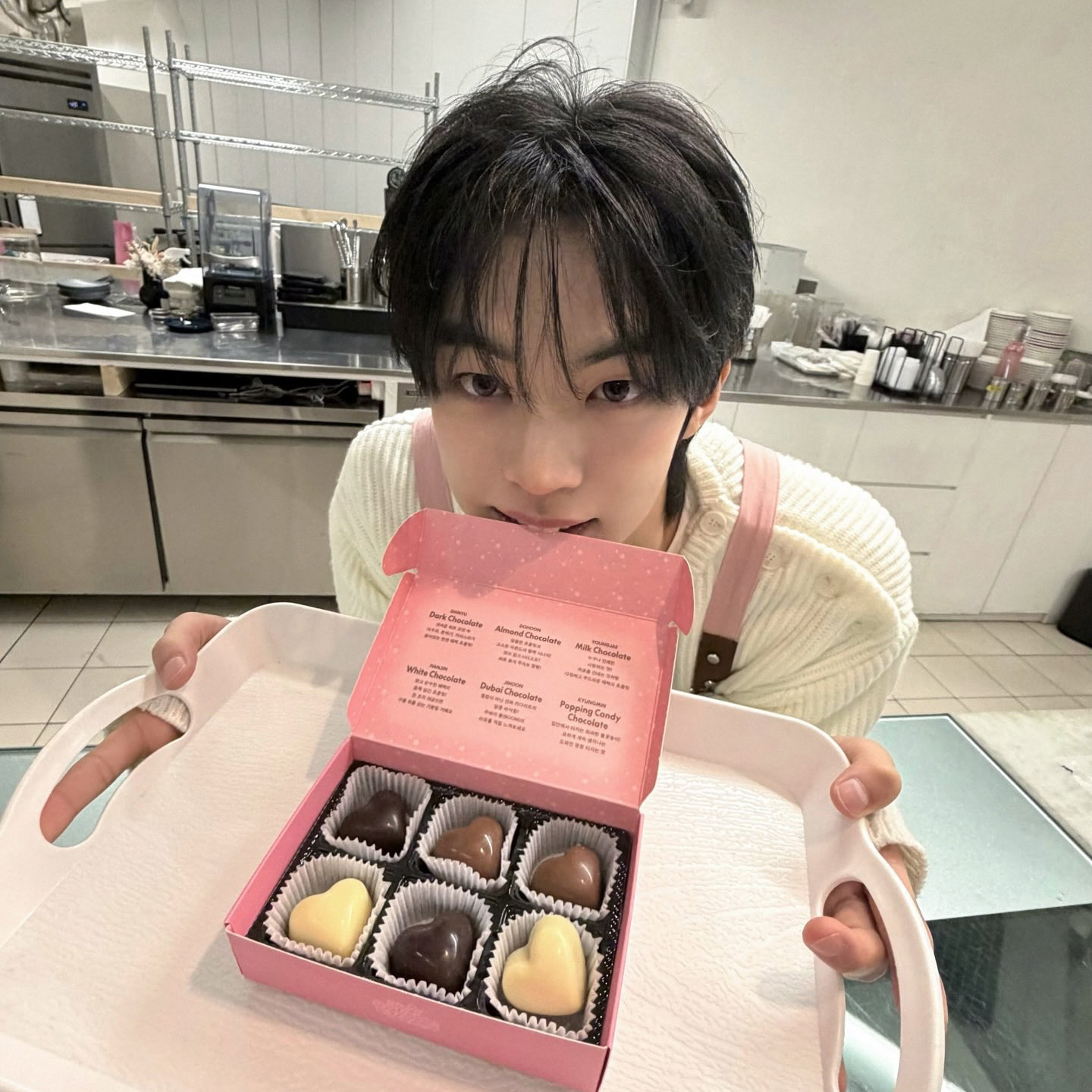 A moment captured by TWS's fan