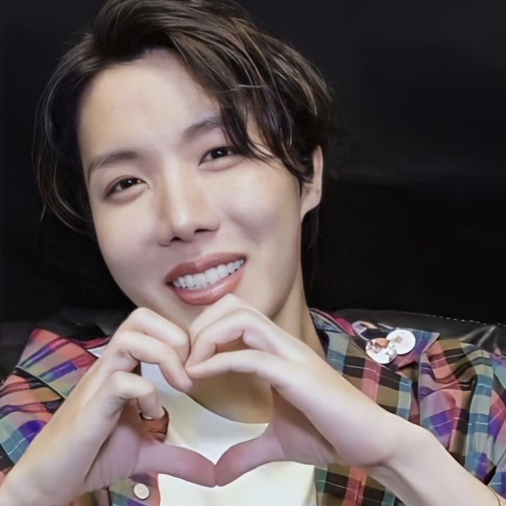 Foto aktivitas terbaru j-hope (BTS)