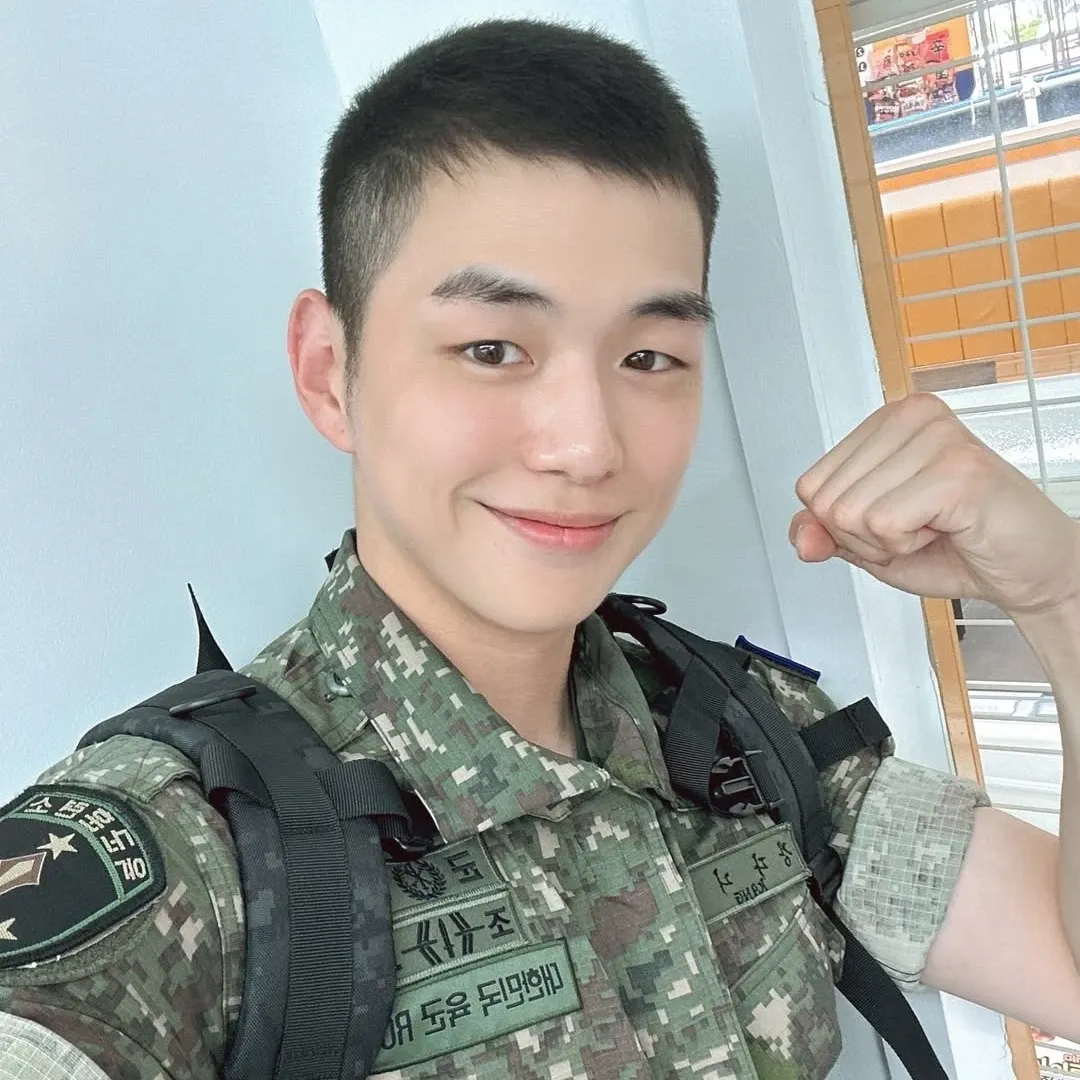 A moment captured by Kang Daniel's fan