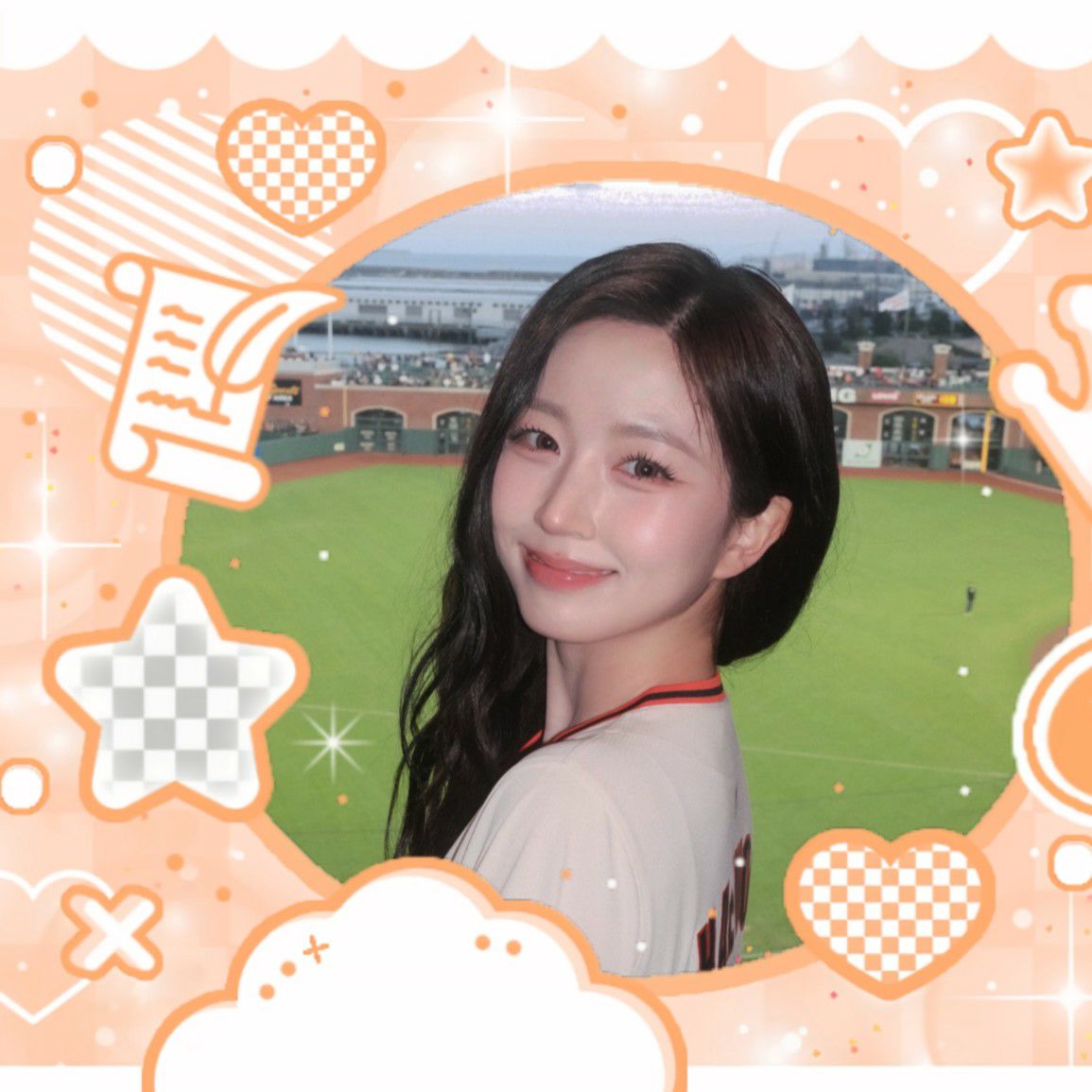 Recent activity shot of Haewon (NMIXX)