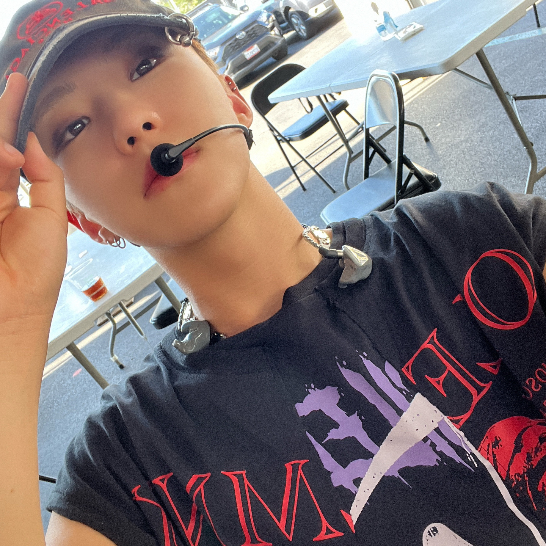 Recent activity shot of Hoshi (SEVENTEEN)