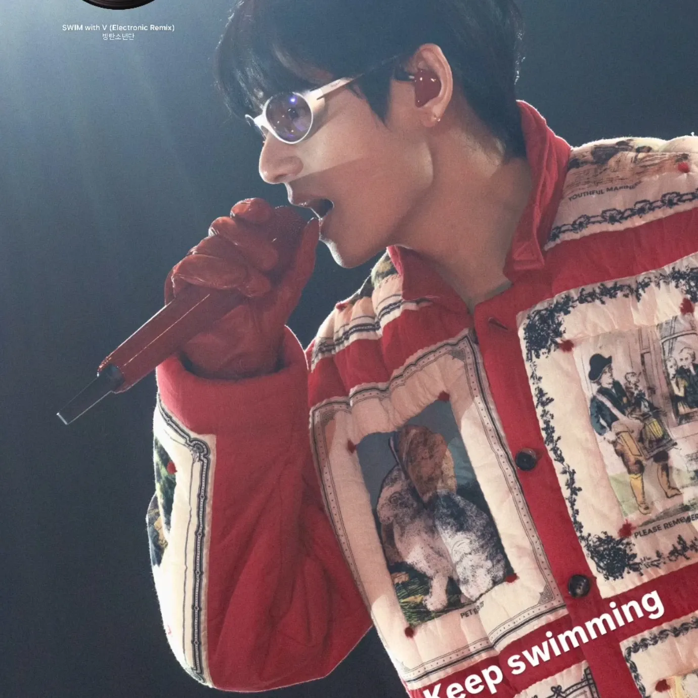 Foto aktivitas terbaru V (BTS)