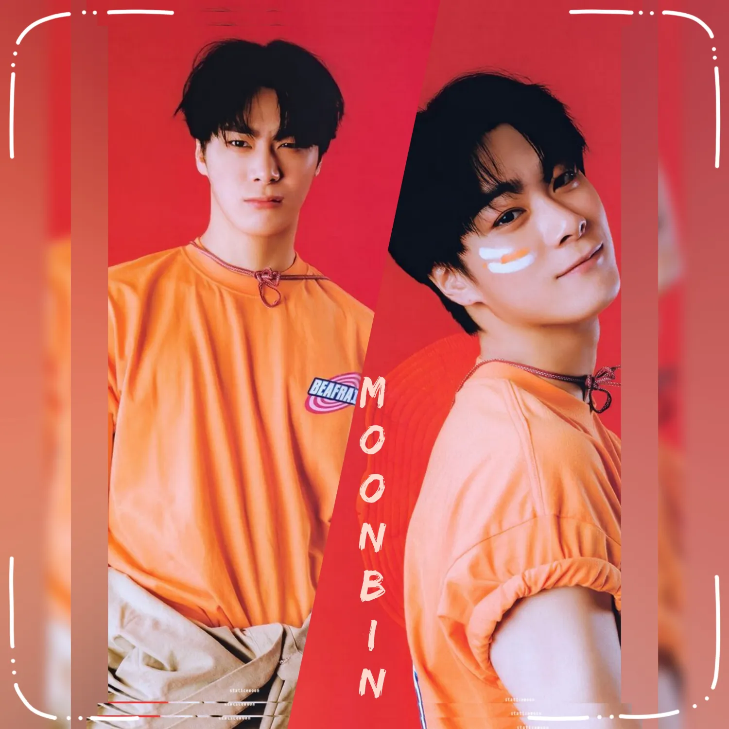 A moment captured by Moonbin (ASTRO)'s fan