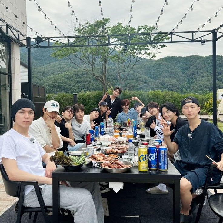 세븐틴의 비하인드 컷