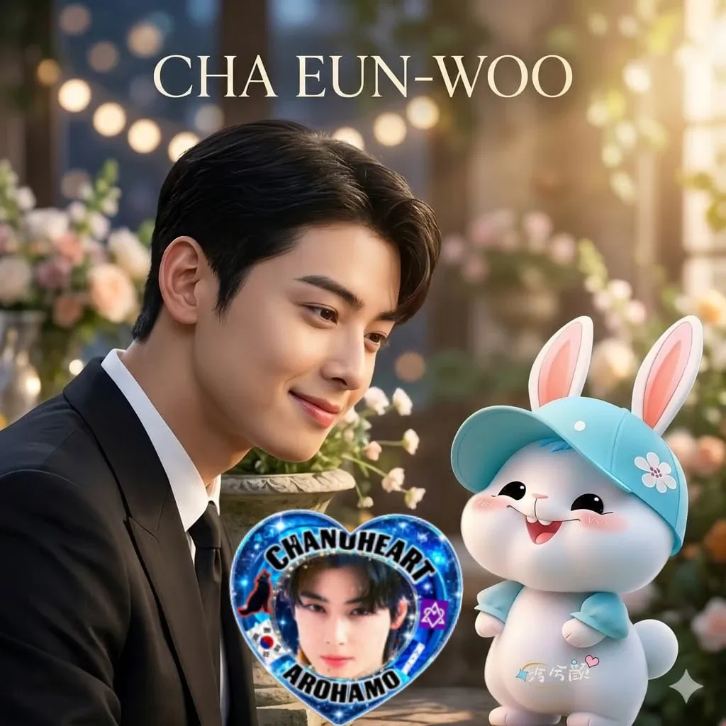 Recent activity shot of Eunwoo (ASTRO)