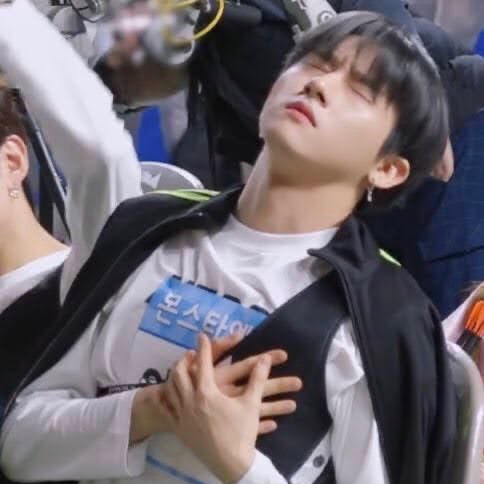 Recent activity shot of I.M (MONSTA X)