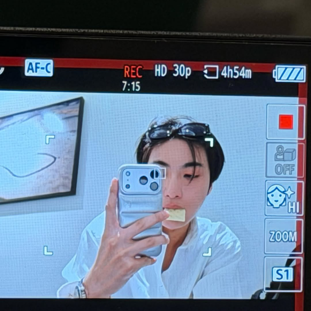 A moment captured by Seonghwa (ATEEZ)'s fan