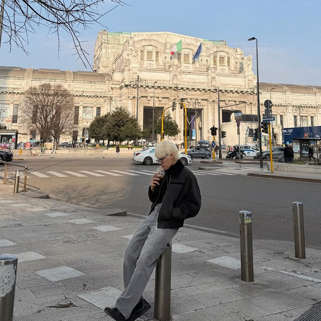 Behind-the-scenes cut of Park Woojin (AB6IX)