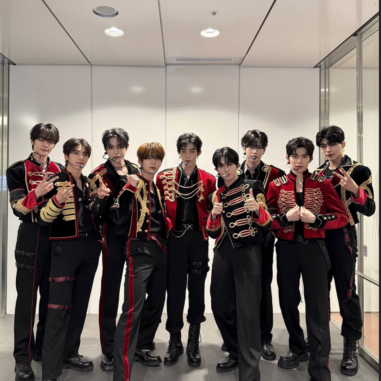 A moment captured by ZEROBASEONE's fan