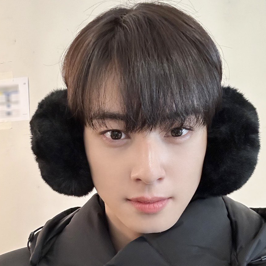 Recent activity shot of Eunwoo (ASTRO)