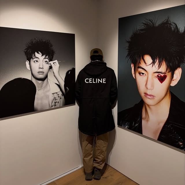 Recent activity shot of V (BTS)