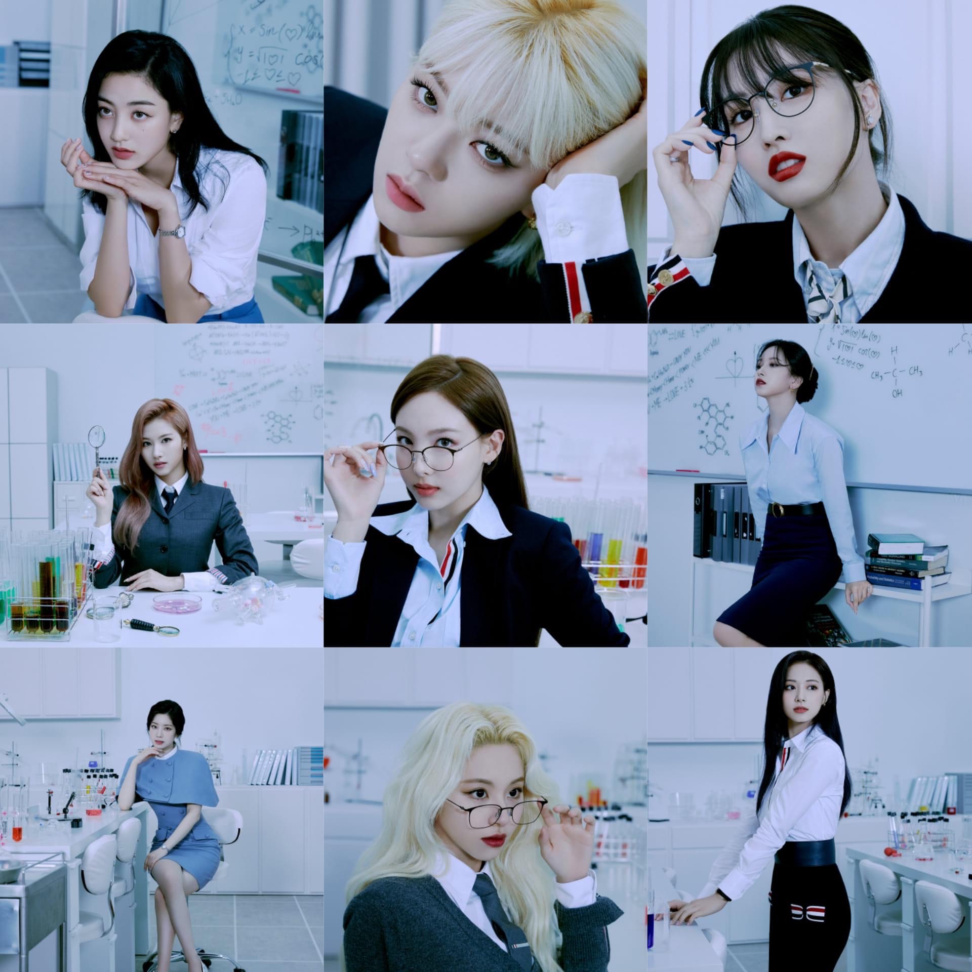 TWICE의 비하인드 컷