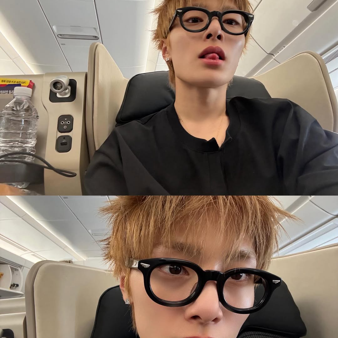 A moment captured by I.N (Stray Kids)'s fan