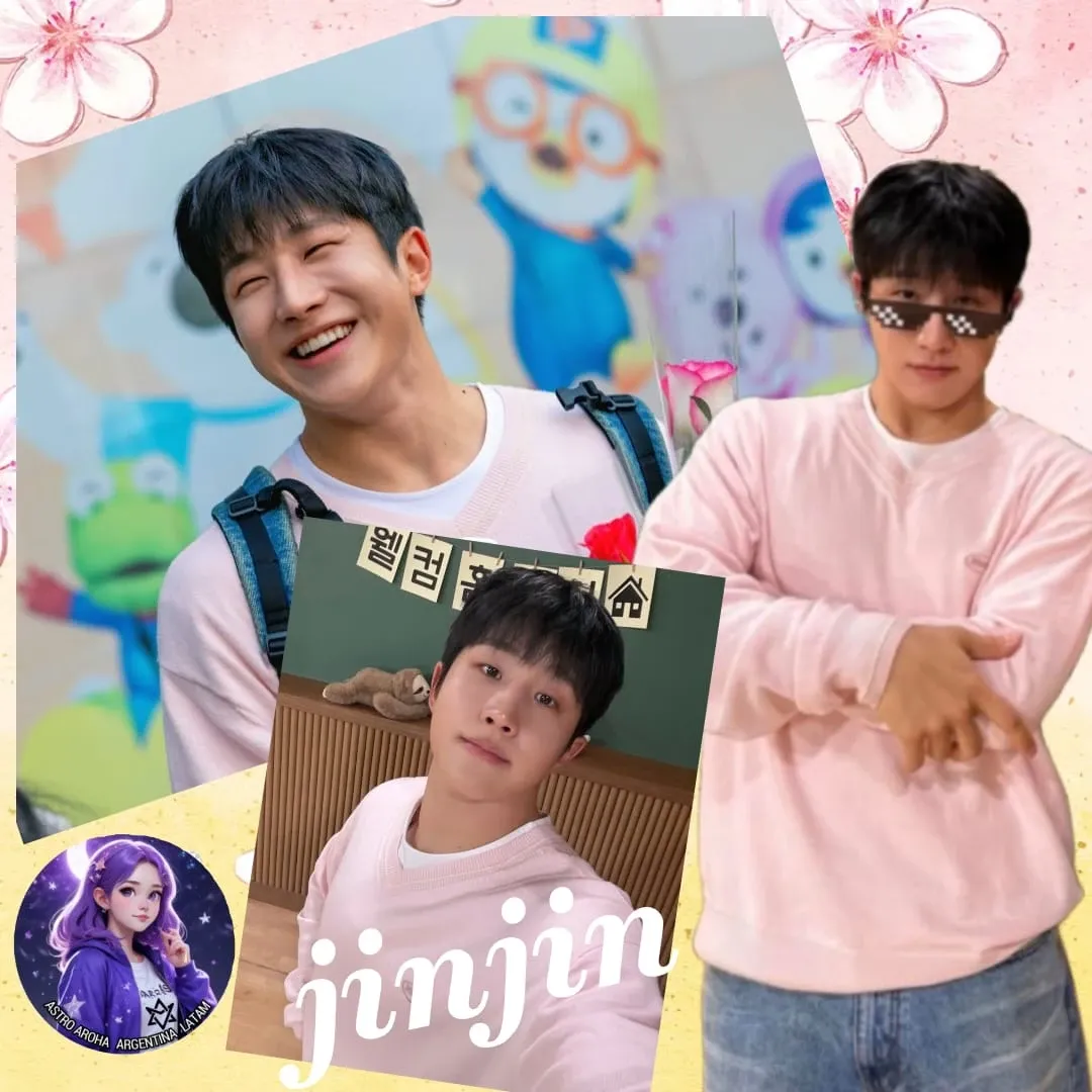 A moment captured by Jinjin (ASTRO)'s fan