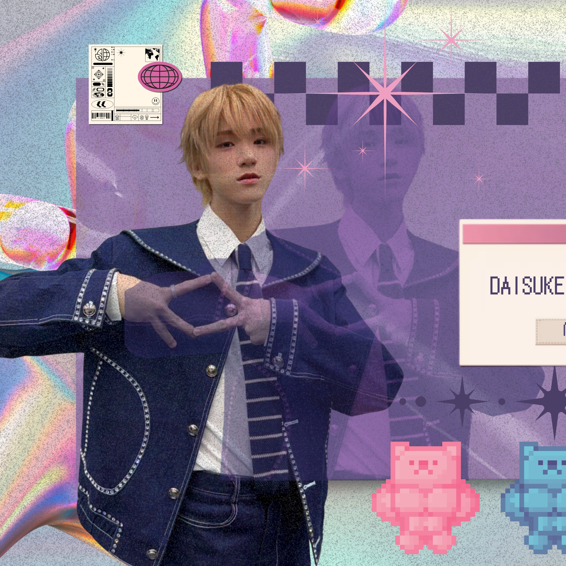 Behind-the-scenes cut of Daisuke (AHOF)