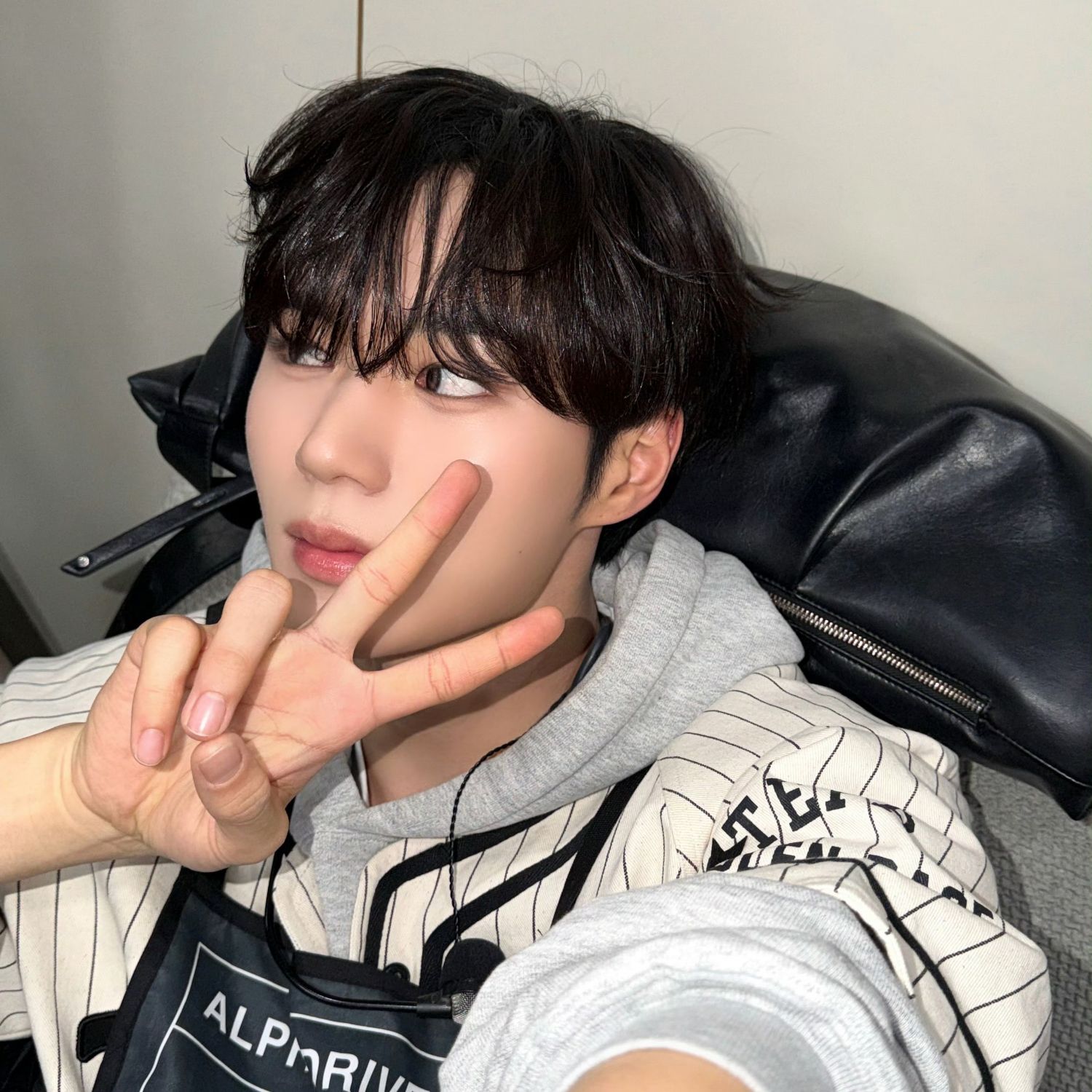 Recent activity shot of Kim Junseo (ALPHA DRIVE ONE)