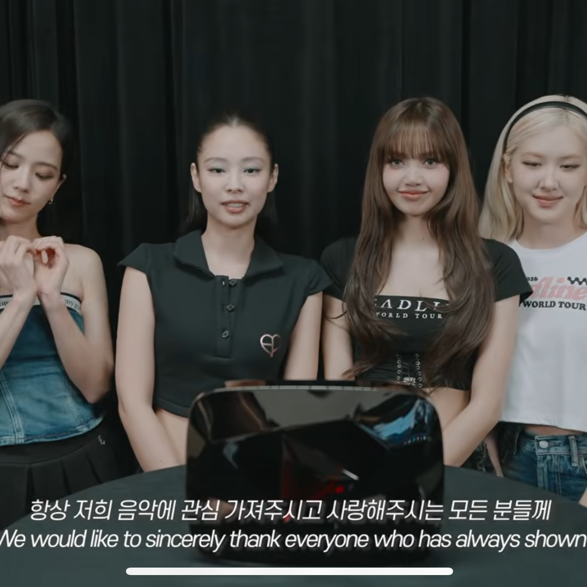 Momen yang diabadikan oleh penggemar BLACKPINK