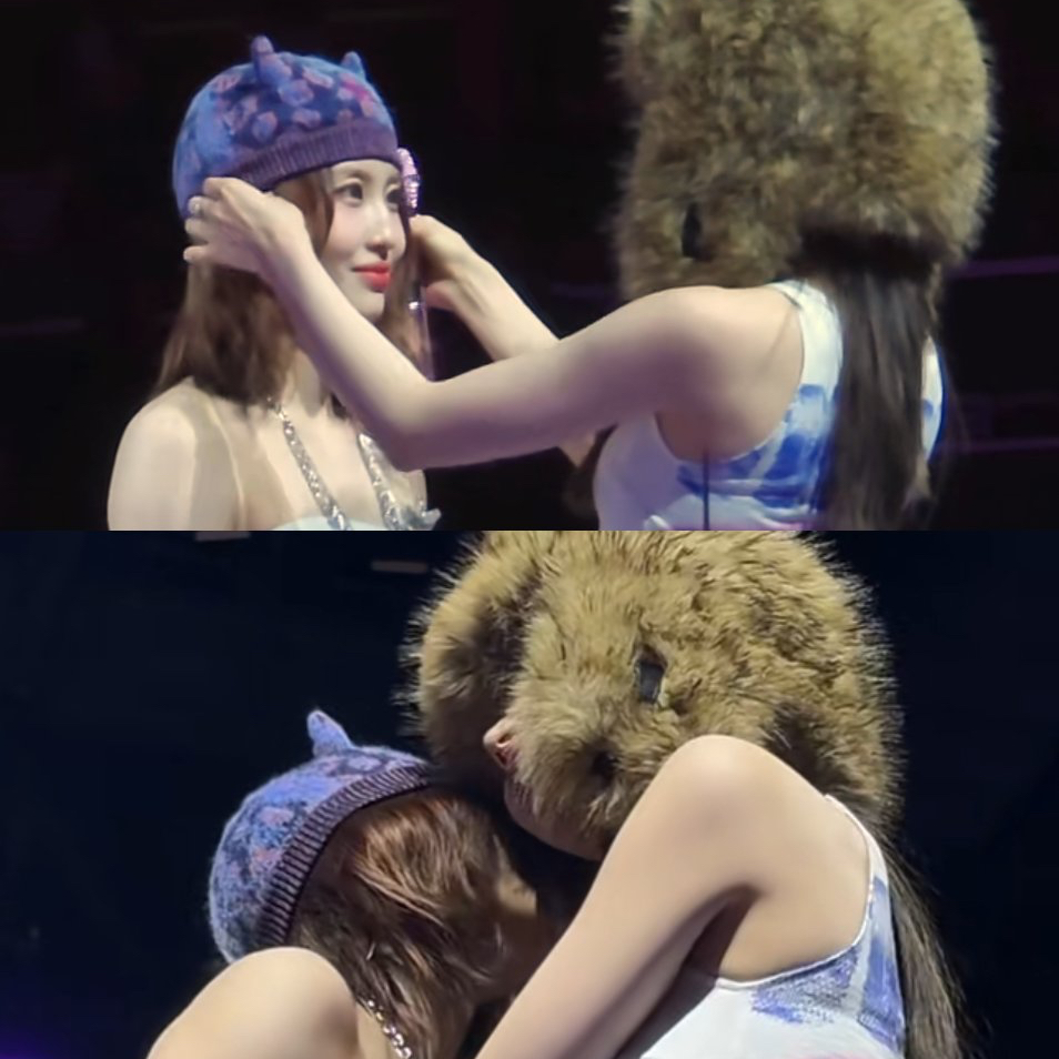 모모 (TWICE)의 비하인드 컷