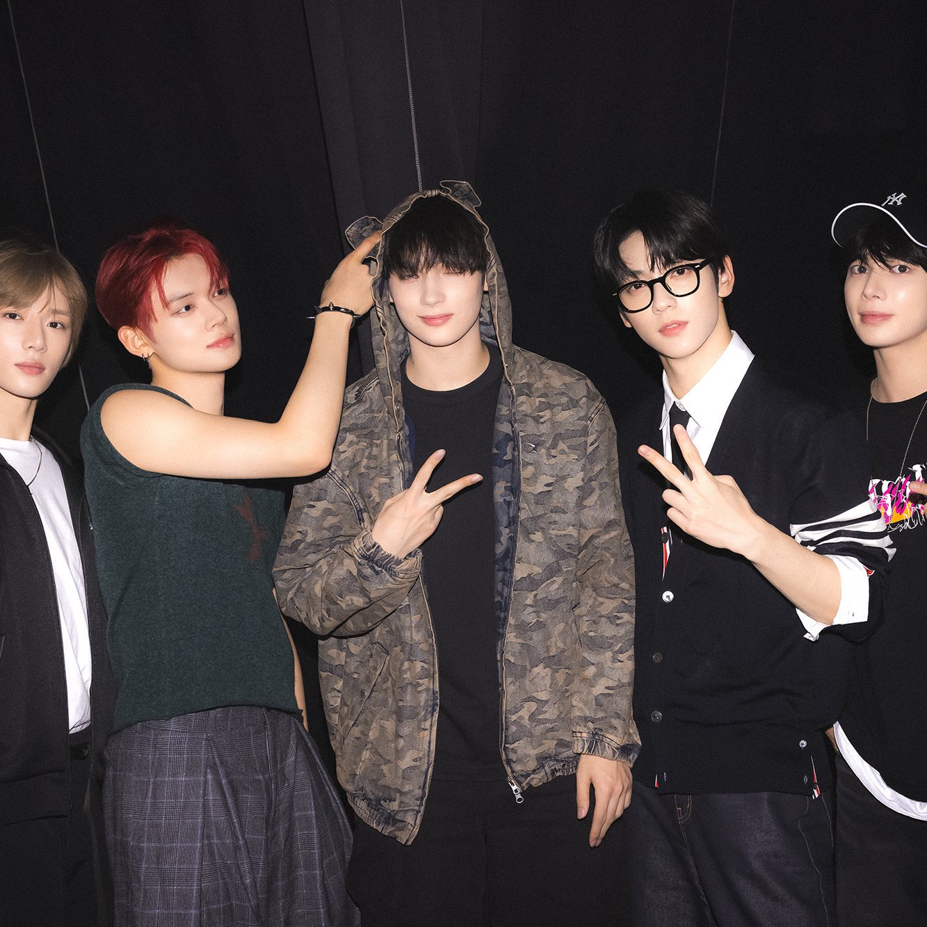 투모로우바이투게더의 비하인드 컷