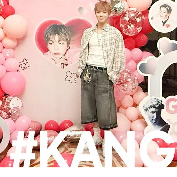 강다니엘의 비하인드 컷