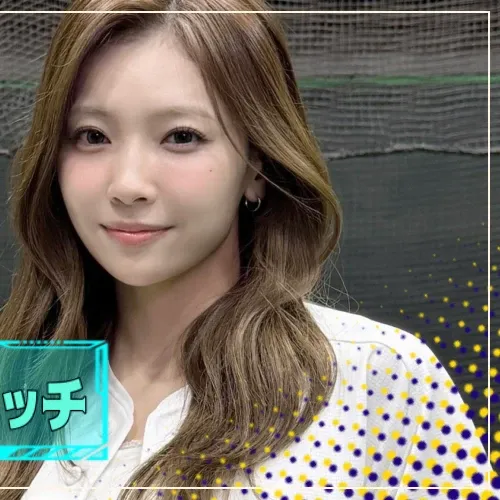 Behind-the-scenes cut of Mayuka (NiziU)