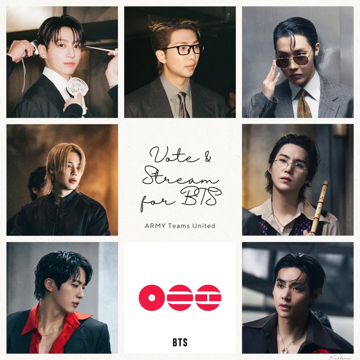 防弹少年团粉丝拍下的瞬间