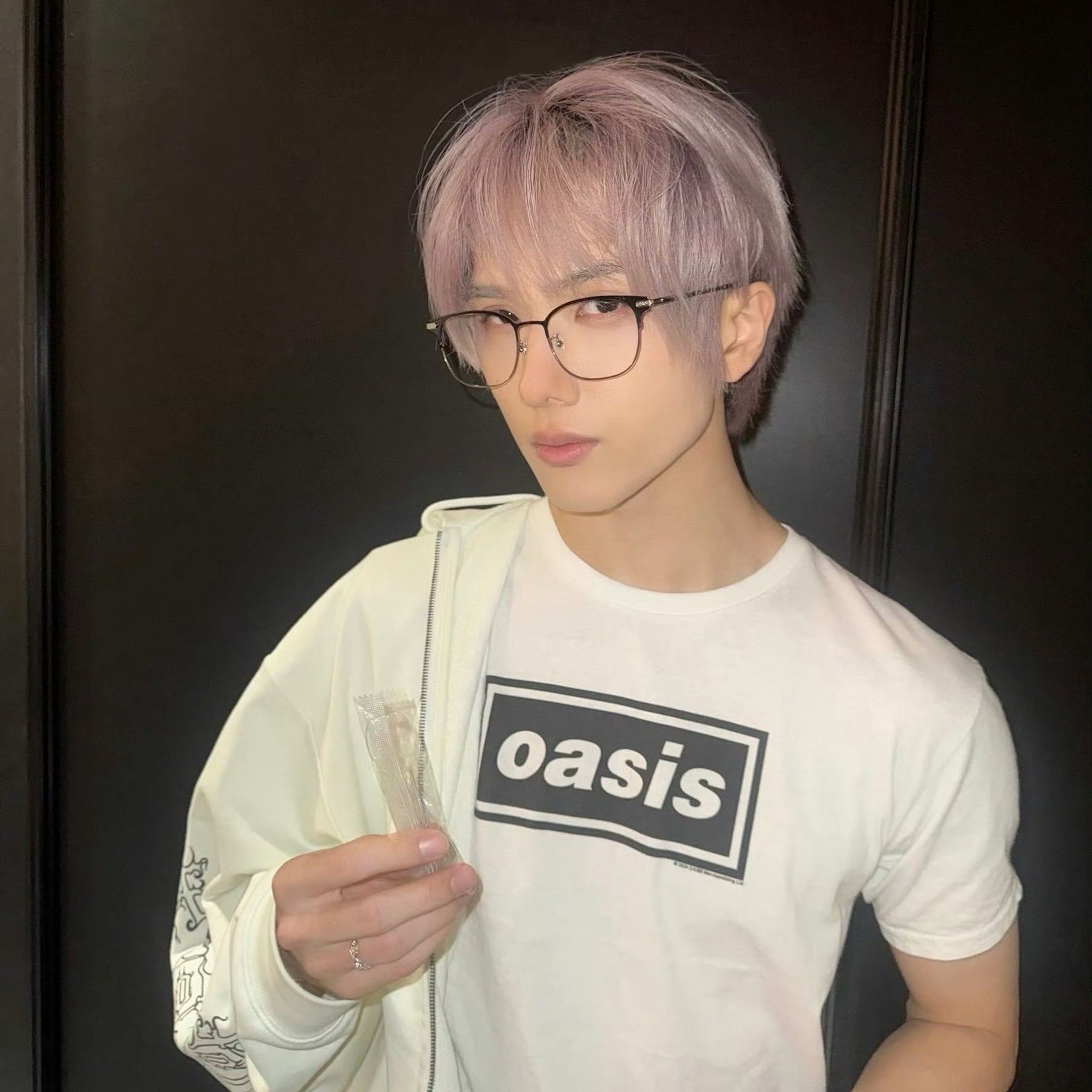 A moment captured by Jisung (NCT DREAM)'s fan