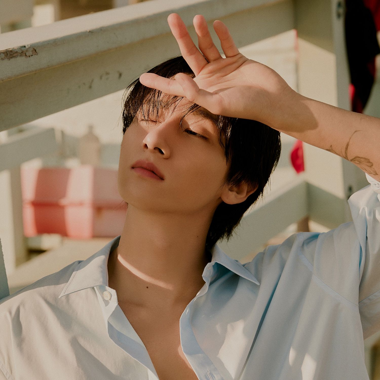 A moment captured by I.M (MONSTA X)'s fan