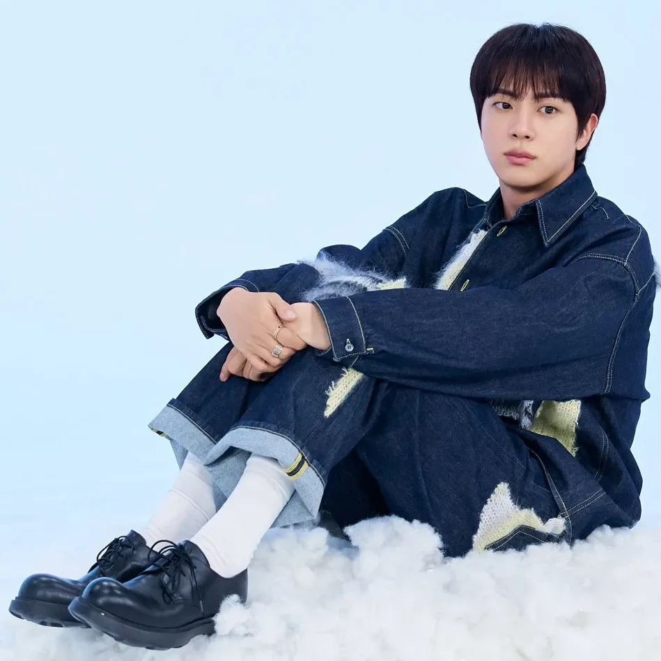 Recent activity shot of Jin (BTS)