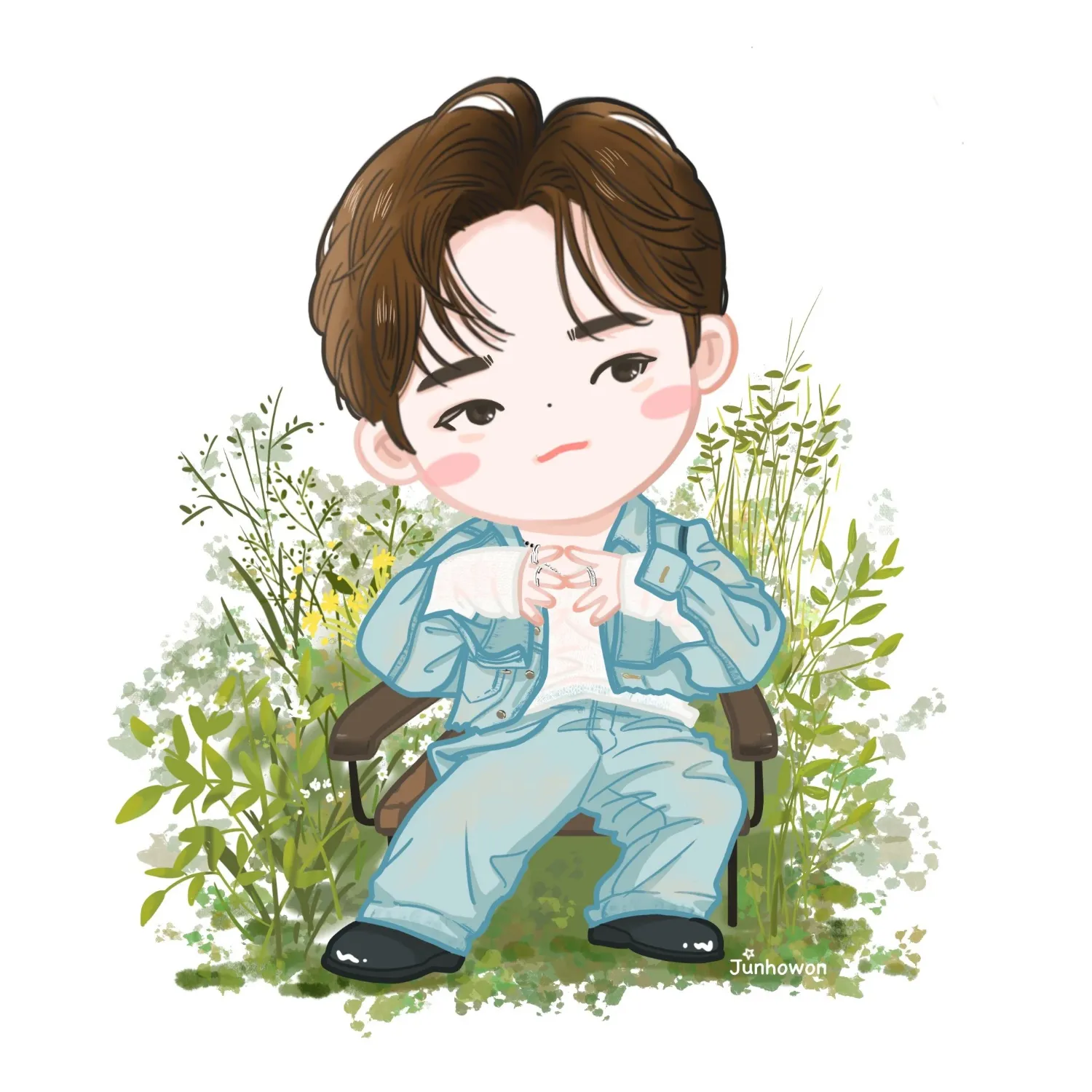 Recent activity shot of Junho (2PM)
