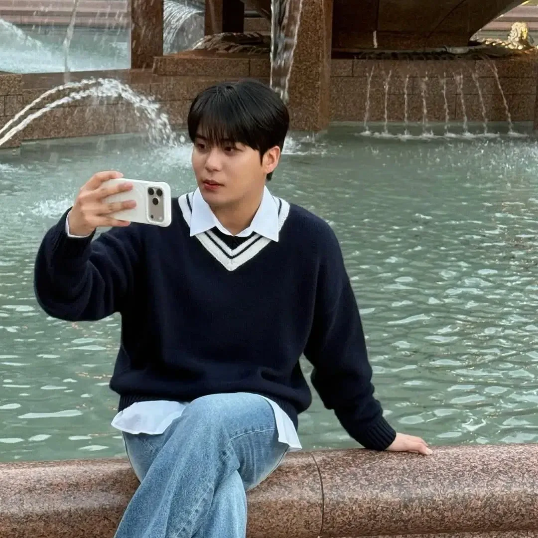 A moment captured by Jongho (ATEEZ)'s fan