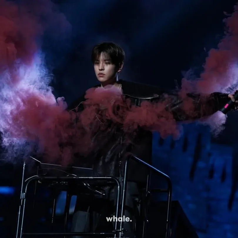 Recent activity shot of Seungmin (Stray Kids)