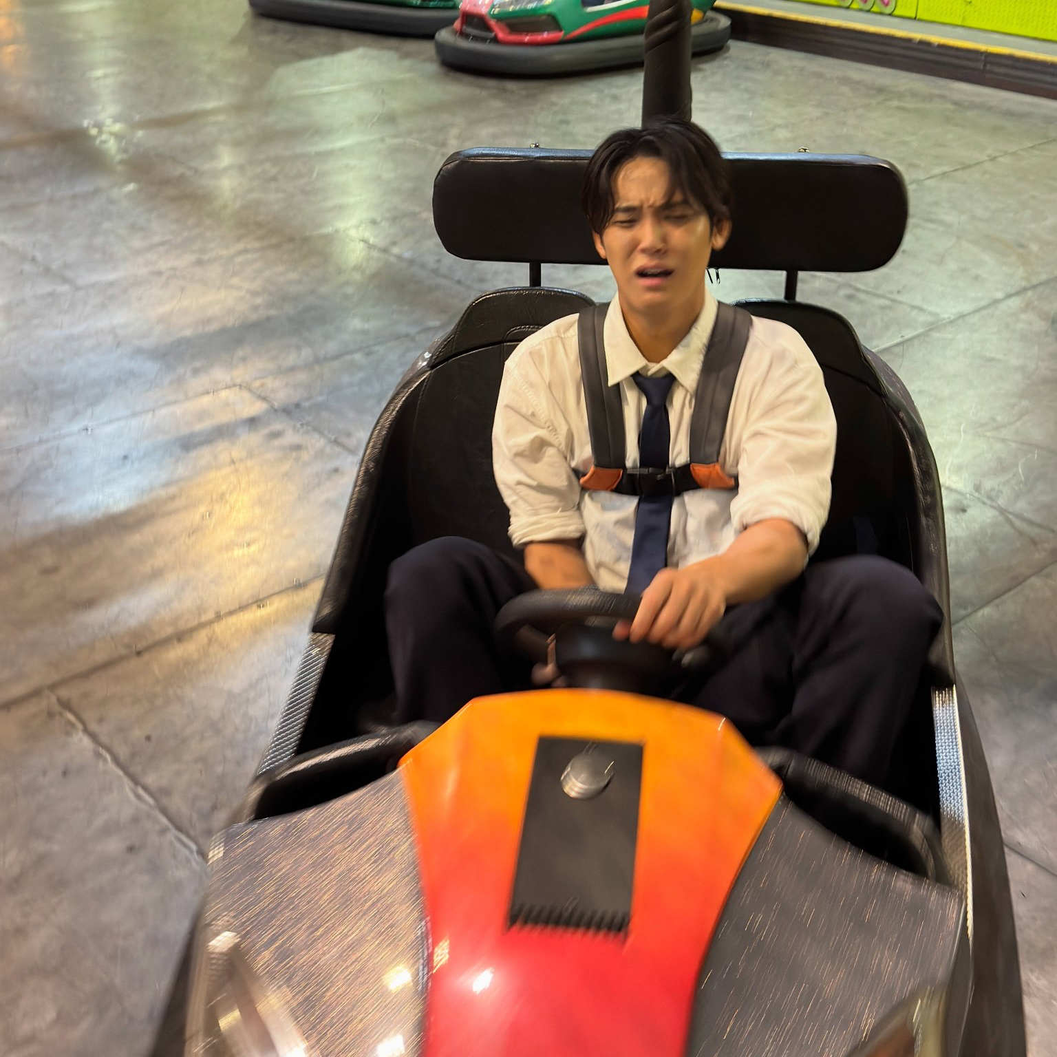 Recent activity shot of Mingyu (SEVENTEEN)