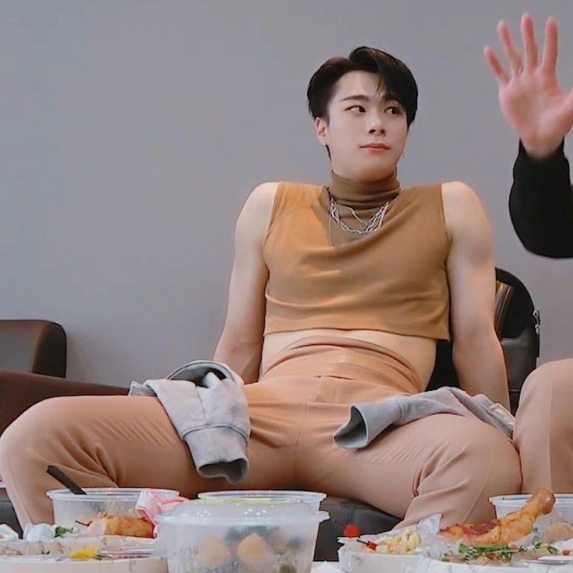 A moment captured by Moonbin (ASTRO)'s fan