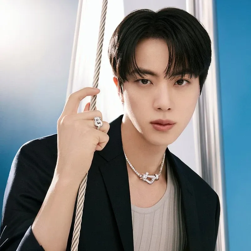 Momen yang diabadikan oleh penggemar Jin (BTS)