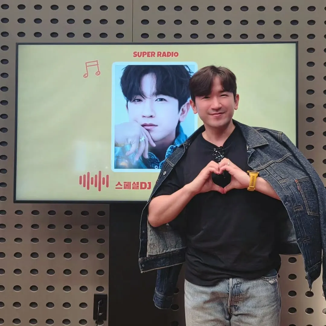 Recent activity shot of Lee Minwoo (SHINHWA)
