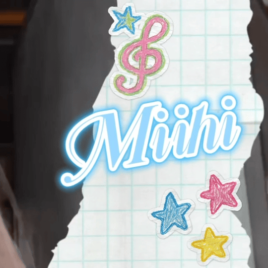 Recent activity shot of Miihi (NiziU)