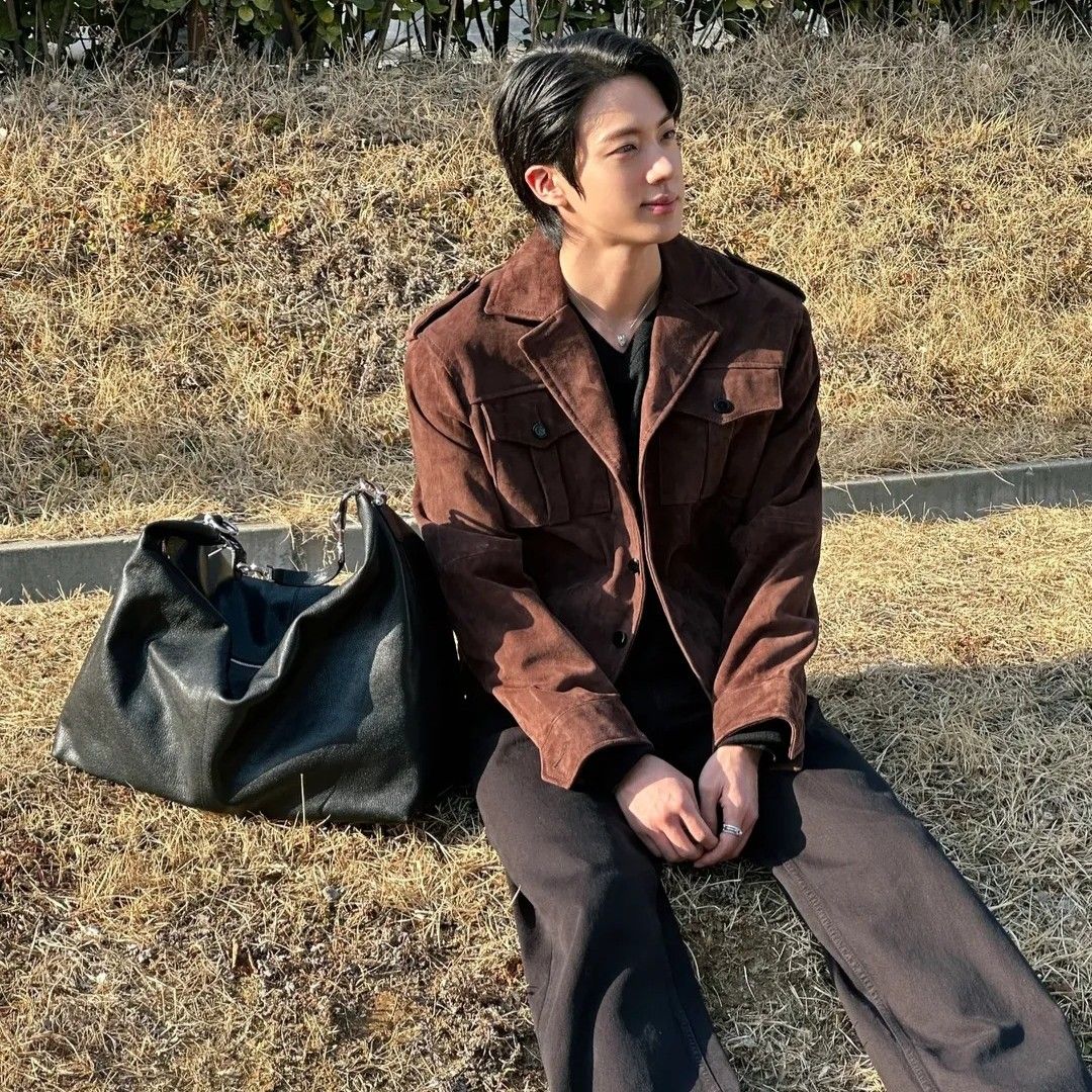 Recent activity shot of Jin (BTS)