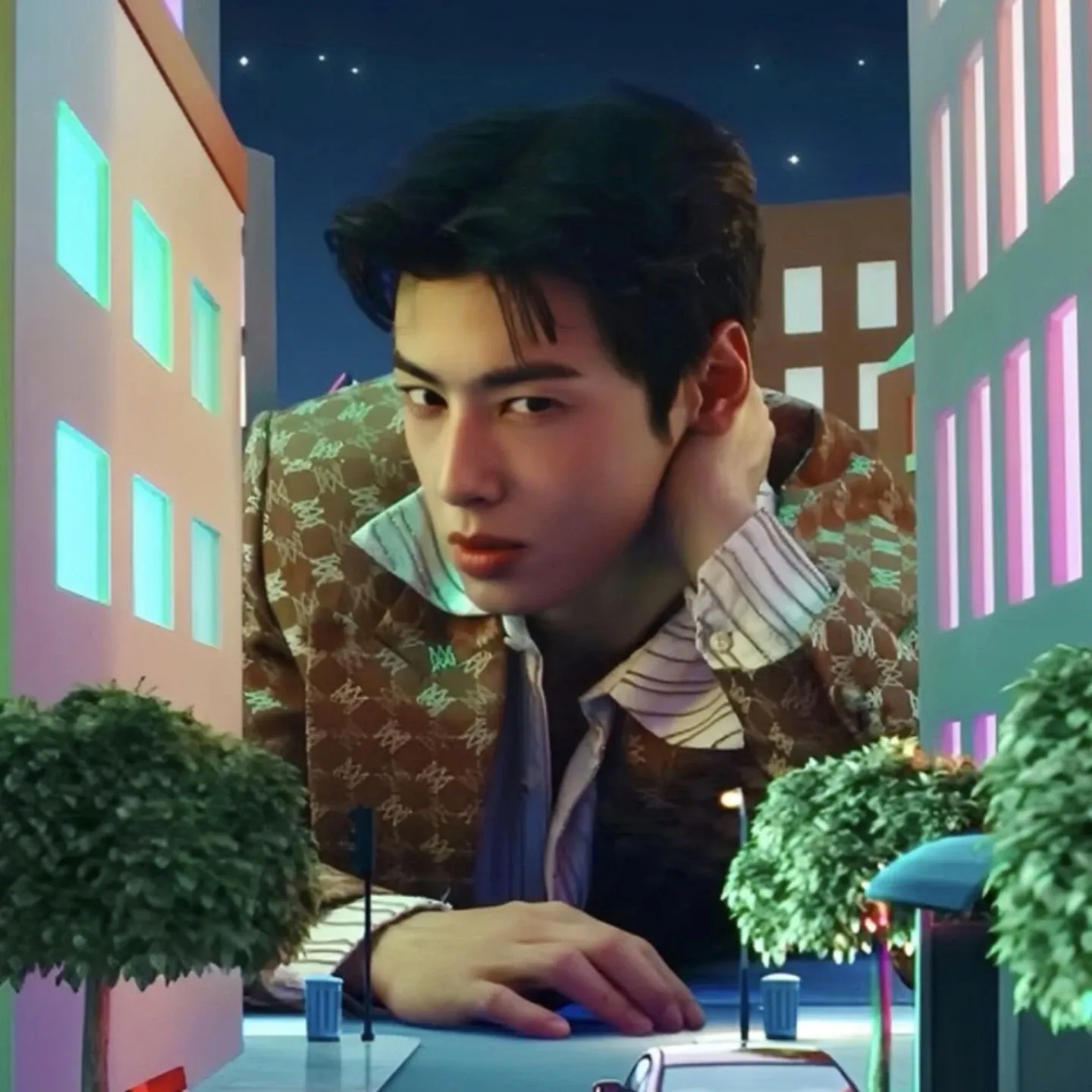 A moment captured by Eunwoo (ASTRO)'s fan