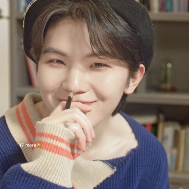 Behind-the-scenes cut of Woozi (SEVENTEEN)