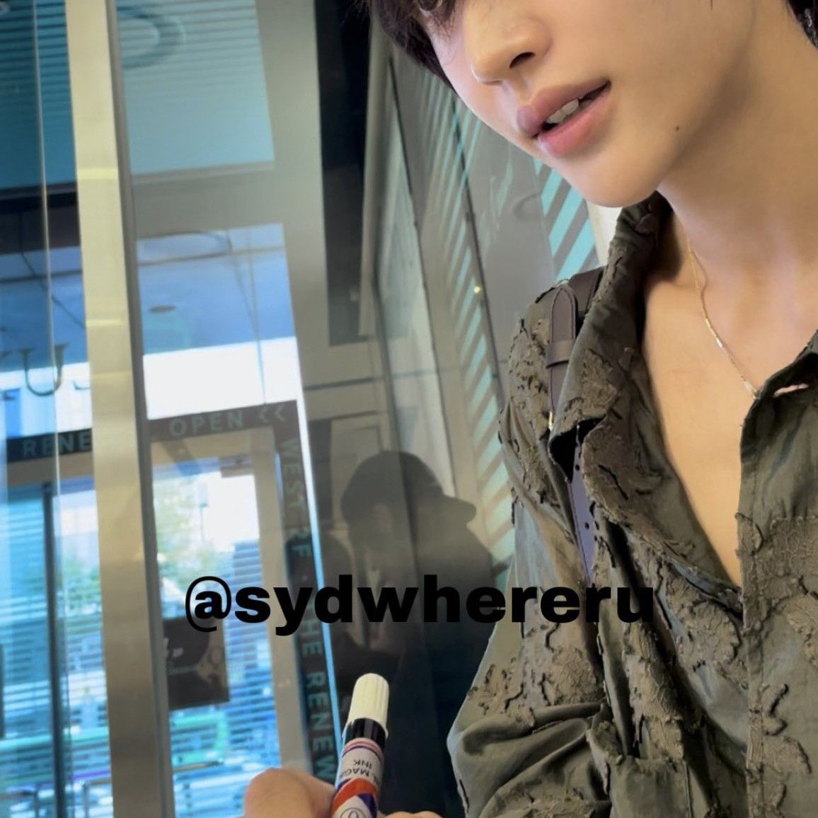 A moment captured by Wonbin (RIIZE)'s fan