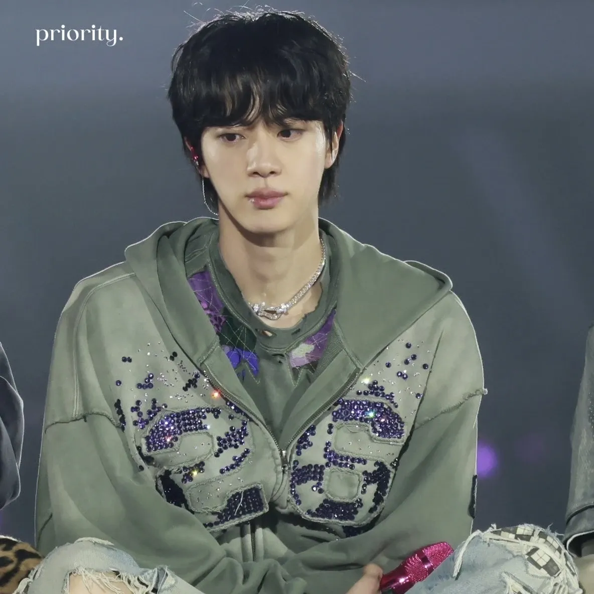 A moment captured by Jin (BTS)'s fan